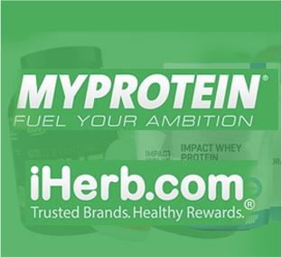 كود خصم حصري 20% على المكملات من Iherb و Myprotein